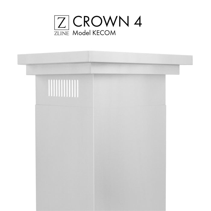 ZLINE Crown Molding 4 For Wall Range Hood (CM4-KECOM)