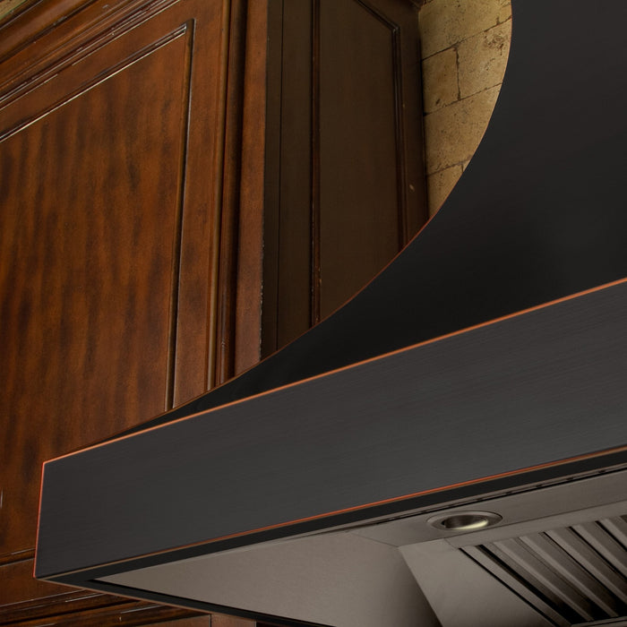 ZLINE Designer Series Oil-Rubbed Bronze Wall Range Hood (8632B)