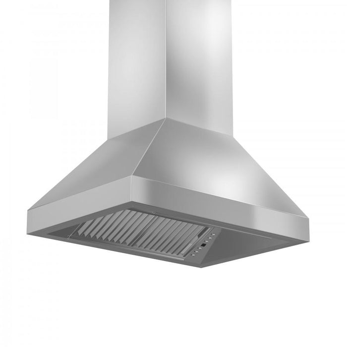 ZLINE Remote Blower Island Mount Range Hood in Stainless Steel (597i-R)