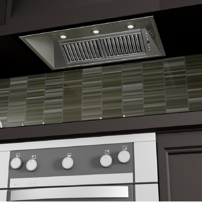 ZLINE Ducted Island Mount Range Hood Insert in Stainless Steel (721i)