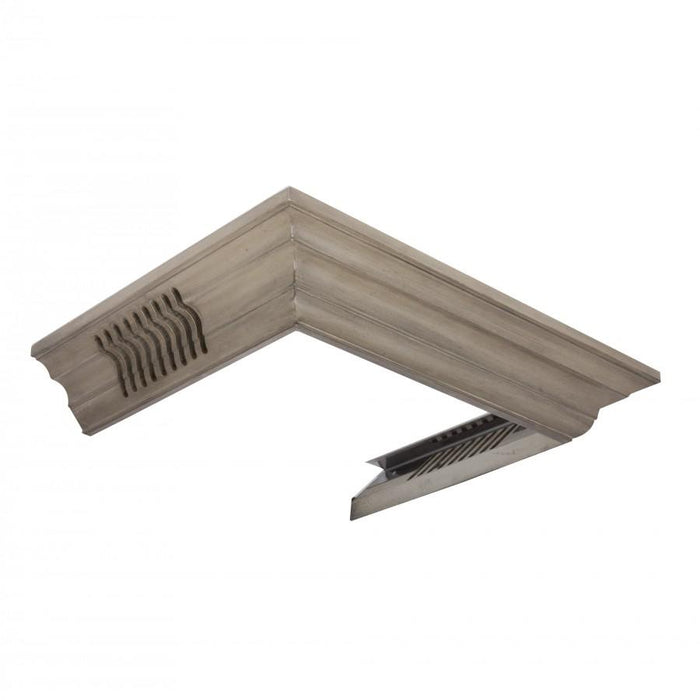 ZLINE Vented Crown Molding Profile 6 For Wall Mount Range Hood (CM6V-300G)