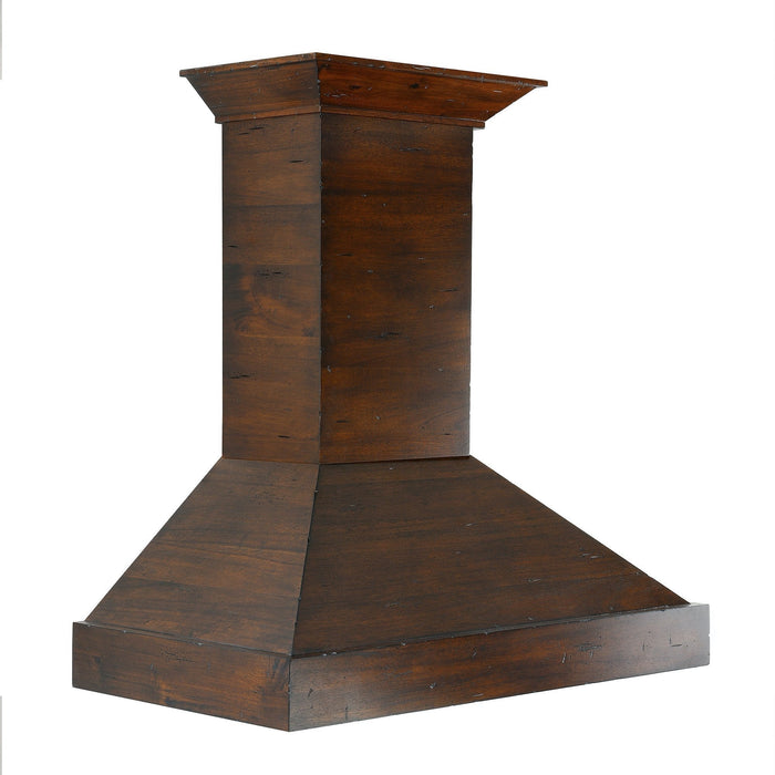 ZLINE Convertible Vent Wooden Wall Mount Range Hood in Walnut (KBRR)